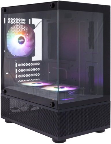 1st Player MIKU Mi2-A Micro ATX PC Gaming Case - 3x120mm RGB Fans