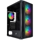 1st Player X5 ATX PC Gaming Case - 4x120mm ARGB Fans