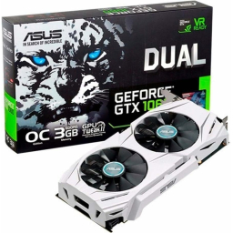 ASUS Dual Nvidia GeForce GTX 1060 3GB OC