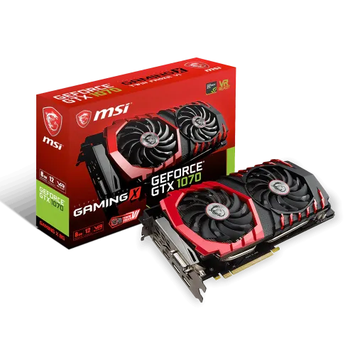 MSI GAMING X Nvidia GeForce GTX 1070 8GB