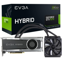 EVGA HYBRID GAMING Nvidia GeForce GTX 1070 8GB