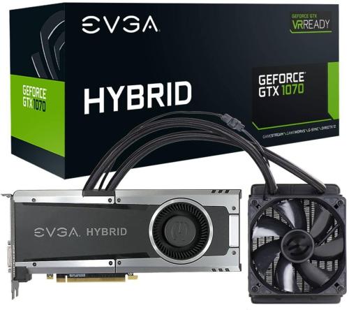EVGA HYBRID GAMING Nvidia GeForce GTX 1070 8GB