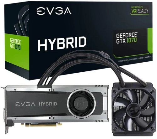 EVGA HYBRID GAMING Nvidia GeForce GTX 1070 8GB