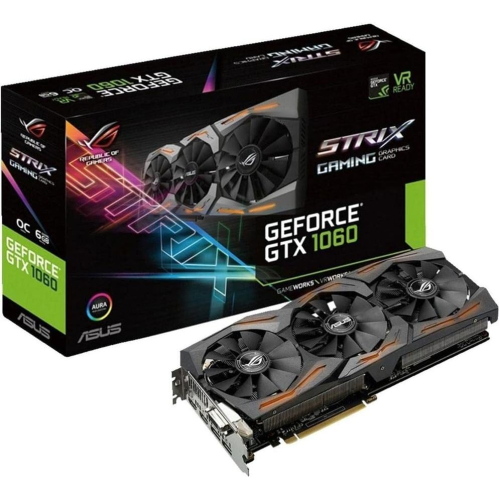 ASUS ROG Strix Nvidia GeForce GTX 1060 6GB OC