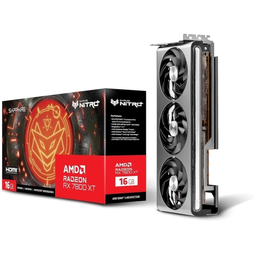Sapphire Nitro + RX 7800XT 16GB