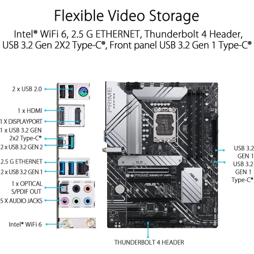 ASUS Prime Z690-P WiFi DDR4