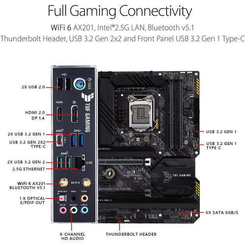 ASUS TUF Gaming Z590-Plus WiFi