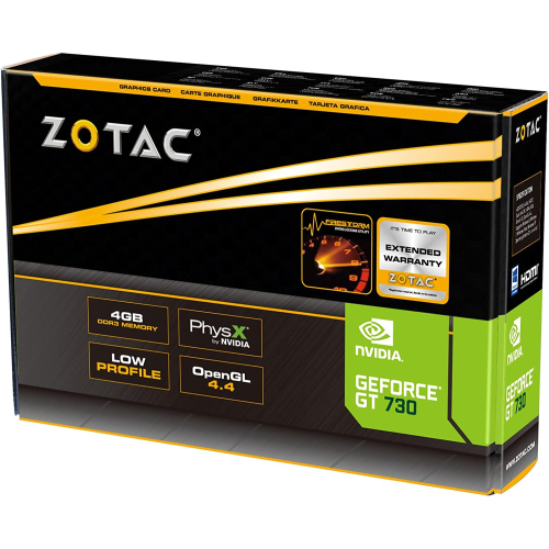 ZOTAC GeForce GT 730 Zone Edition 4GB