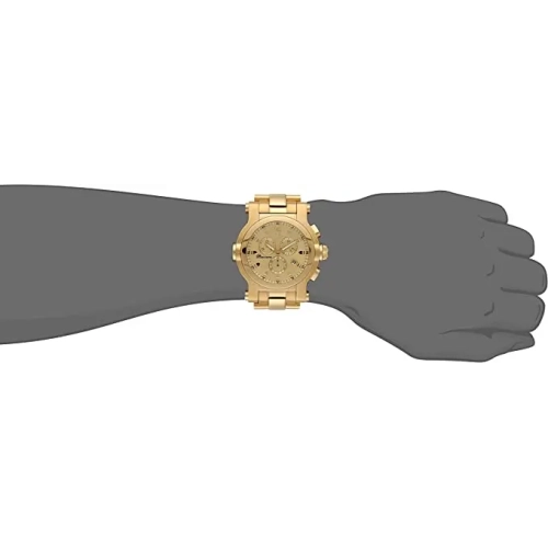 Oceanaut XL Analog Display Quartz Gold Watch