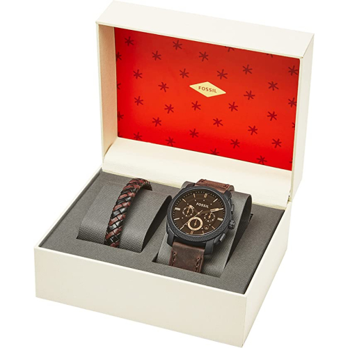 Fossil Steel Case Quartz Chronograph Watch