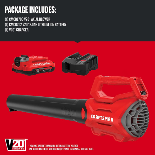 Craftsman 20V Max Axial Leaf Blower Kit