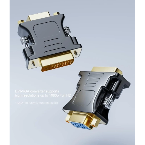 DUEYAGO DVI Male to VGA Female Adapter 