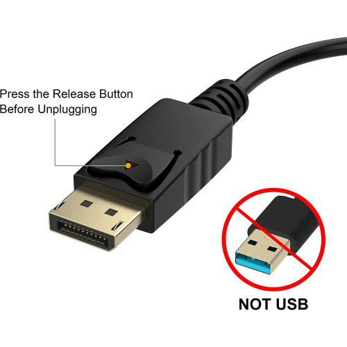 DisplayPort (DP) to VGA Adapter