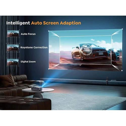  YABER Pro V9 4K Projector with WiFi 6