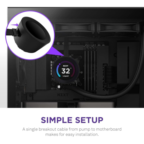 NZXT Kraken Elite 360-360mm AIO CPU Liquid Cooler