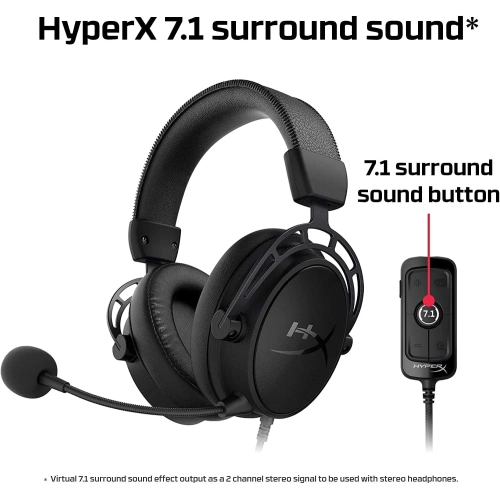 HyperX Cloud Alpha S ,7.1 Surround Sound