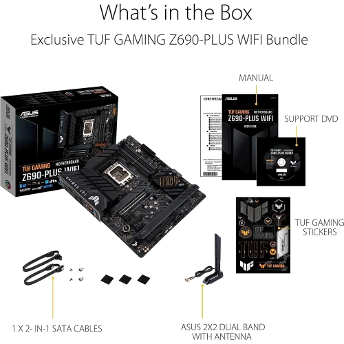  ASUS TUF Gaming Z690-Plus DDR5