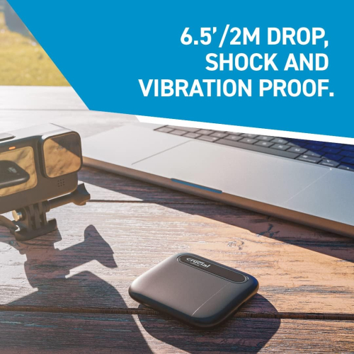 Crucial X6 500GB Portable SSD