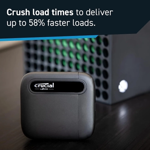 Crucial X6 500GB Portable SSD