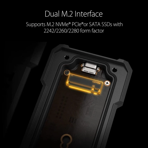  ASUS TUF Gaming A1 External M.2 Enclosure