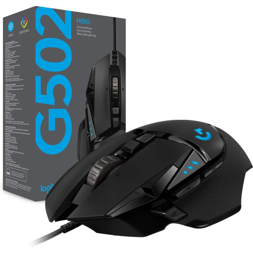 Logitech G502 HERO High Performance Wired Gaming Mouse
