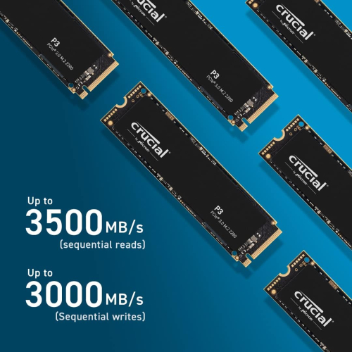 Crucial P3 2TB PCIe Gen3 3D
