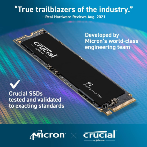Crucial P3 2TB PCIe Gen3 3D