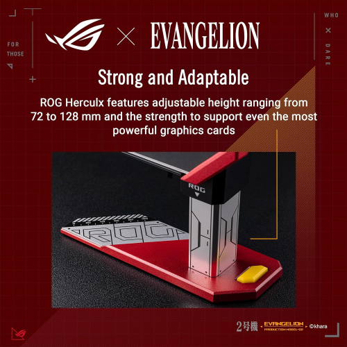 ASUS ROG Herculx EVA-02 Edition Graphics Card Holder