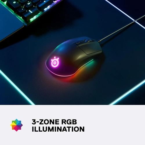 SteelSeries Rival 3 Gaming Mouse - 8,500 CPI