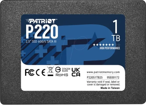  Patriot P220 1TB Internal SSD