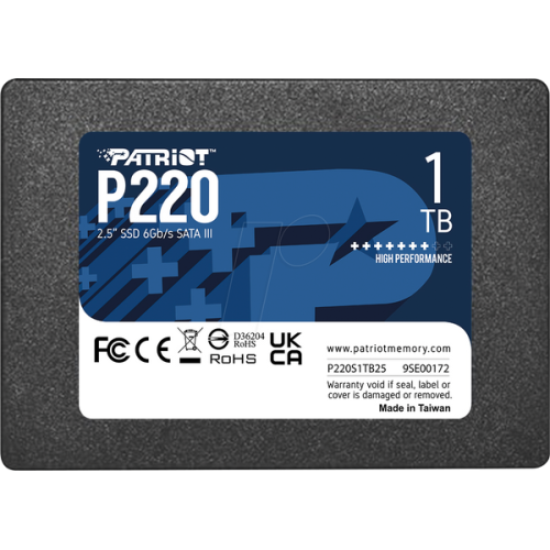  Patriot P220 1TB Internal SSD