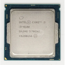 Intel Core I3-6100 3.7 GHz