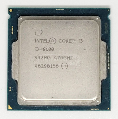 Intel Core I3-6100 3.7 GHz