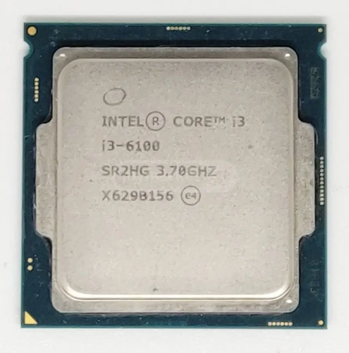 Intel Core I3-6100 3.7 GHz