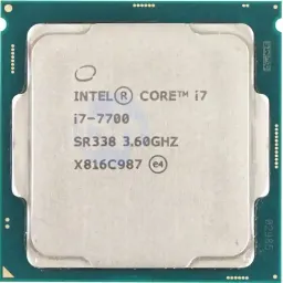 Intel Core I7-7700 4.20 GHz Intel Core I7-7700 4.20 GHz