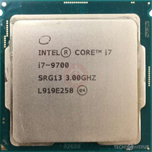 Intel Core I7 9700 4.70Ghz