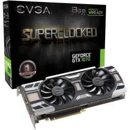 EVGA SC GAMING ACX 3.0 Nvidia GeForce GTX 1070 8GB