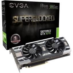 EVGA SC GAMING ACX 3.0 Nvidia GeForce GTX 1070 8GB