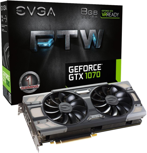 EVGA FTW GAMING ACX 3.0 Nvidia GeForce GTX 1070 8GB
