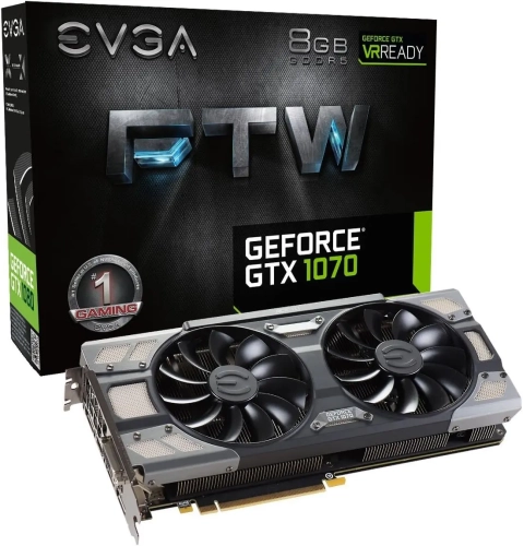 EVGA FTW GAMING ACX 3.0 Nvidia GeForce GTX 1070 8GB