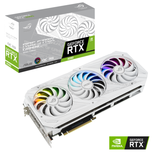 ASUS ROG Strix GeForce RTX 3090 24GB OC Edition White