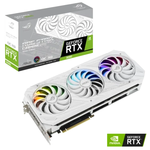 ASUS ROG Strix GeForce RTX 3090 24GB OC Edition White