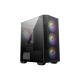 MSI MAG Forge M100A Mini-Tower RGB PC Case - 4x120mm RGB Fans
