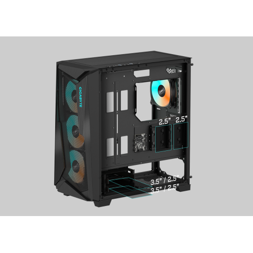 Gigabyte C301G 4x120mm ARGB