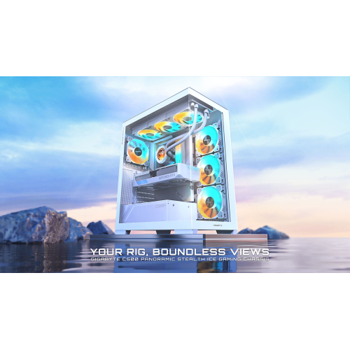  Gigabyte C500 PANORAMIC STEALTH ICE 4x120mm ARGB