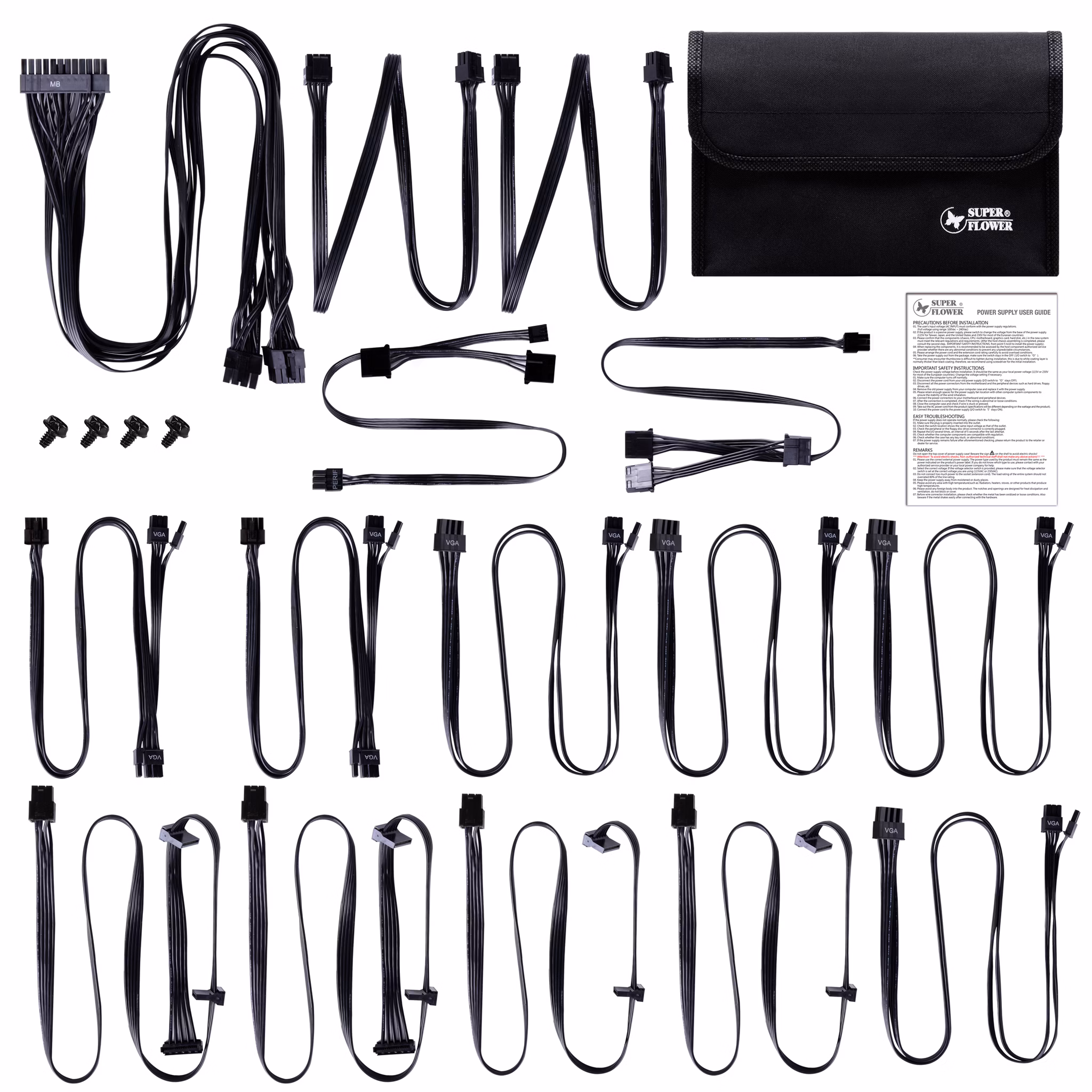 Super Flower Leadex Platinum SE 1200W 80+ Platinum Full Modular Power Supply